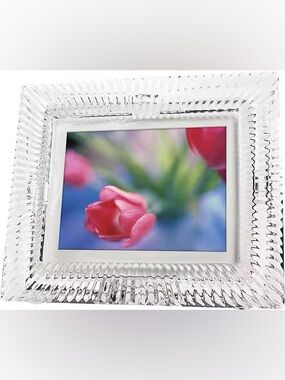 Waterford Lismore Crystal Digital Picture Frame NEW IN BOX